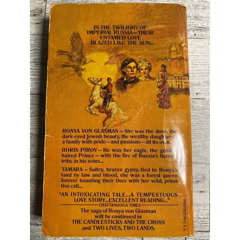 The Eagle and the Dove by‎ Ruth Freeman Solomon Historical Romance Paperback